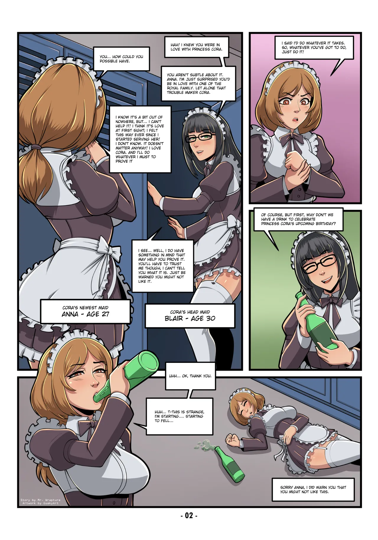 Royal Maid, Caught in Love's Bind! page 4 full