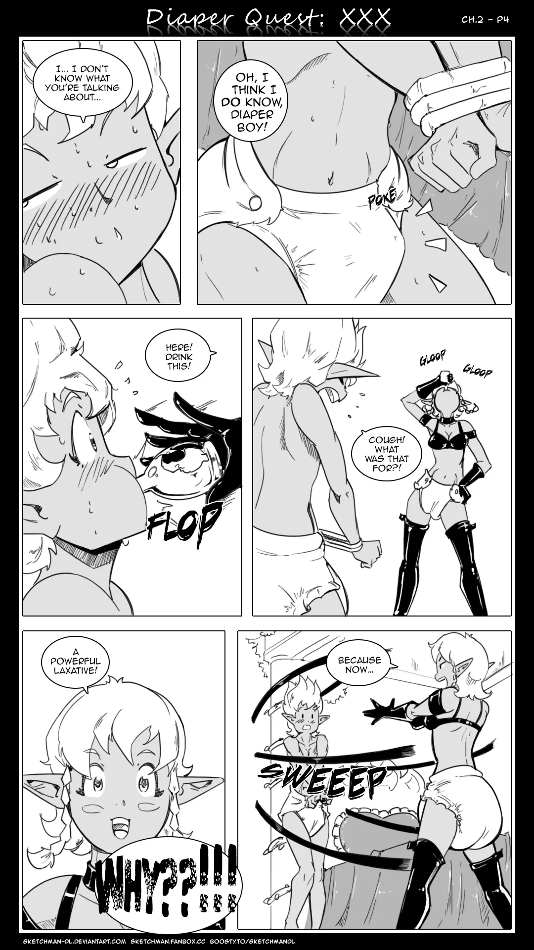 Diaper Quest XXX page 12 full