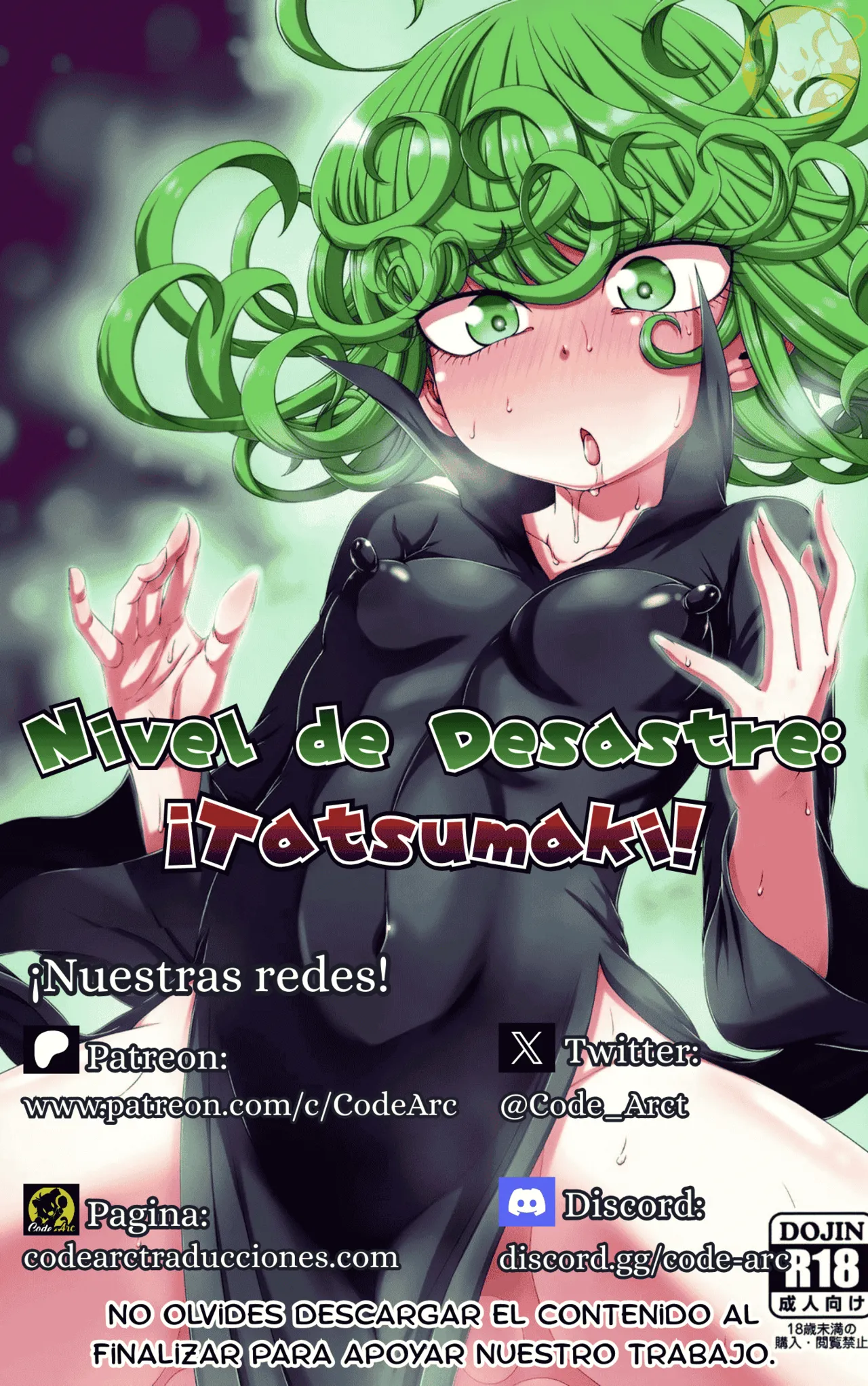 Nivel de desastre: Tatsumaki page 2 full