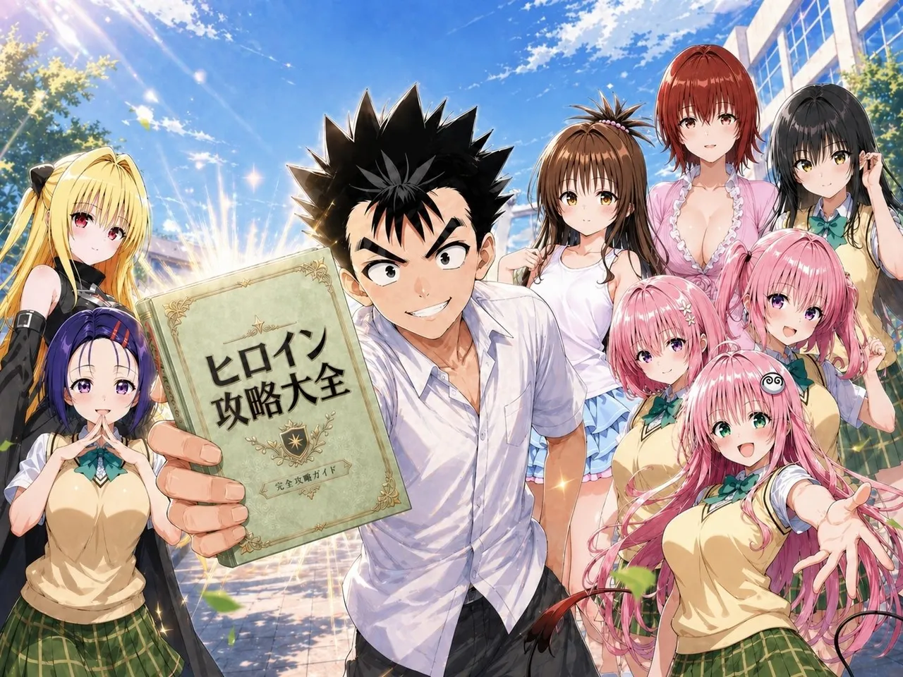 攻略本を手に入れた猿山が主人公になりました page 1 full