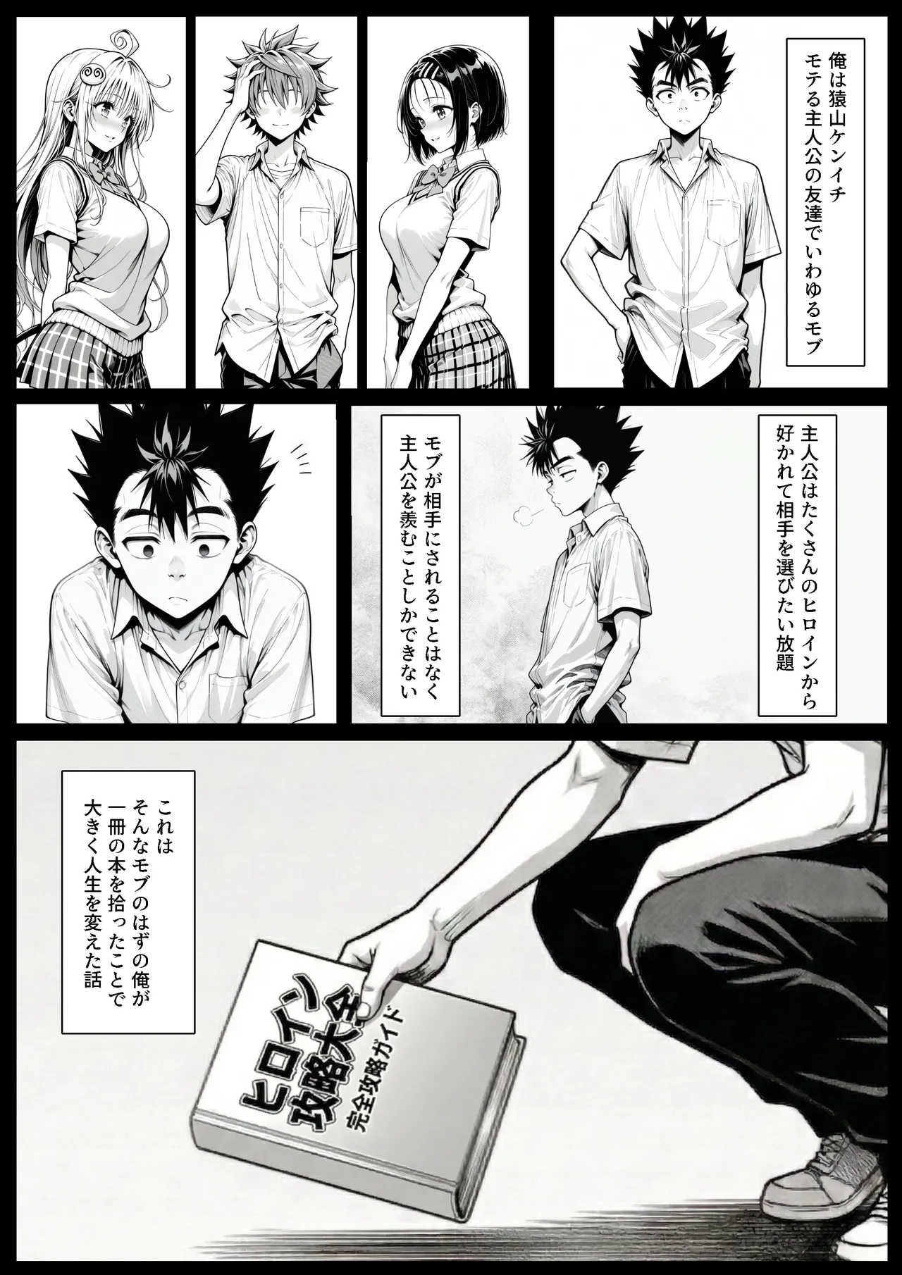 攻略本を手に入れた猿山が主人公になりました page 9 full