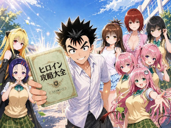 攻略本を手に入れた猿山が主人公になりました [AI-GENERATED] cover