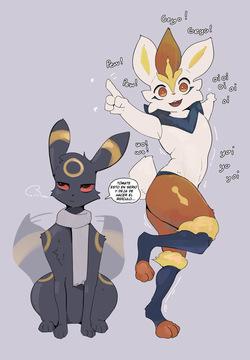 Umbreon and Cinderace
