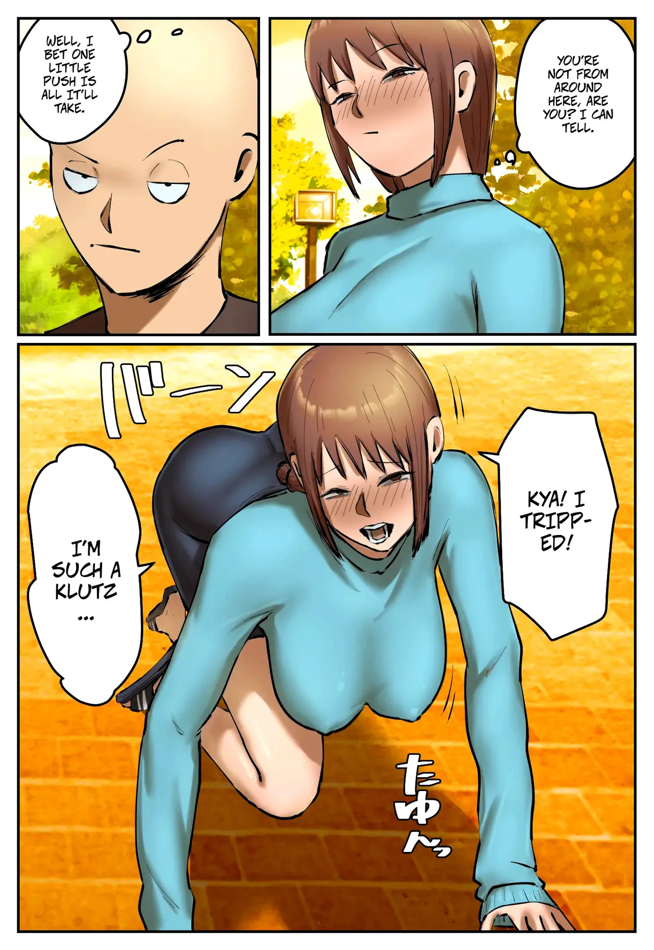 My Part-Time Job Is To Get Revenge: The Loose Woman -- Fukushuu Yami Beit "Machi no Keikan ga Kowareru Kono Oppai Onna o Oidashite Hoshii" page 7 full