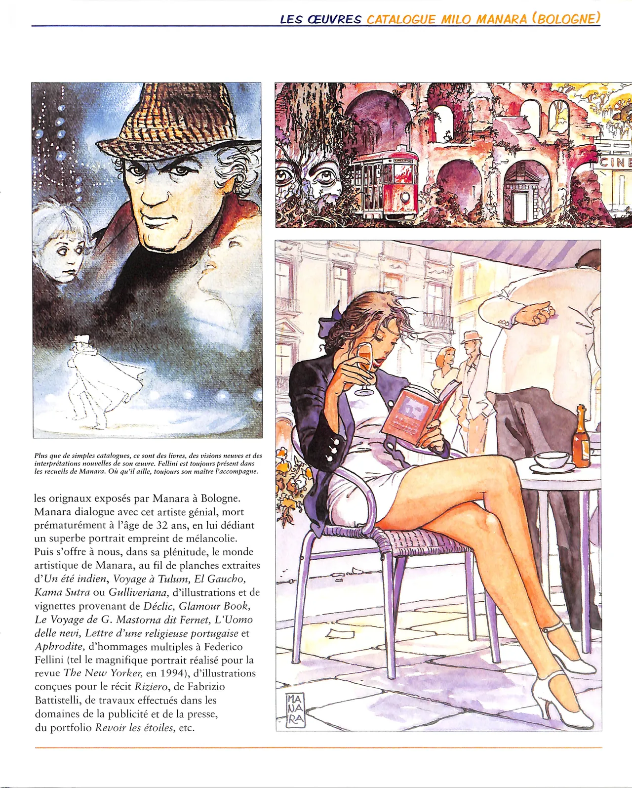 Figurines #48 : Diana - Catalogue Milo Manara page 12 full