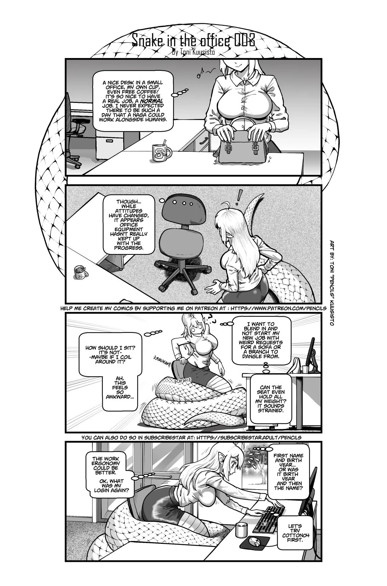 Snake in the Office page 7 full