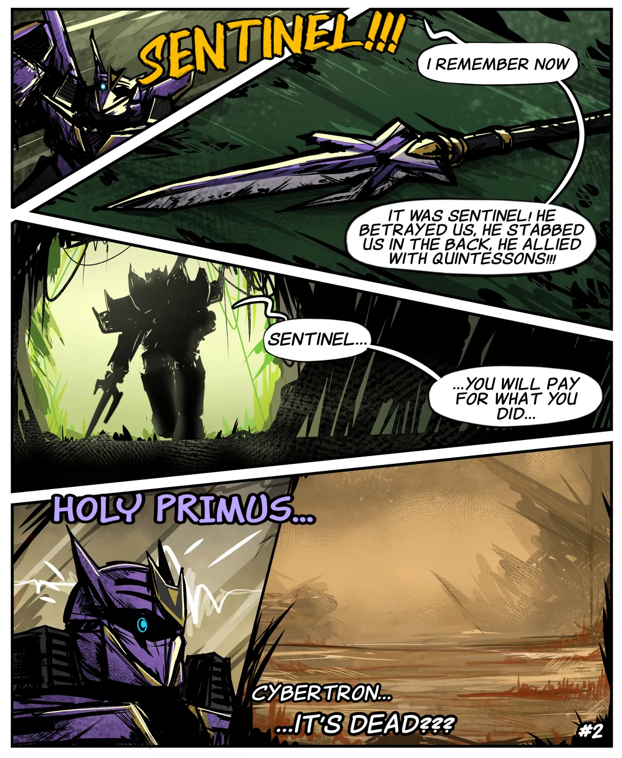Transformers One: The Birth Of Fallen page 4 full