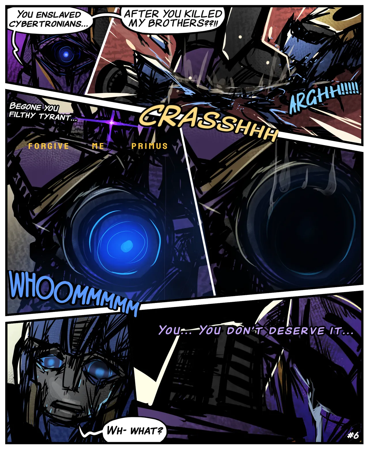 Transformers One: The Birth Of Fallen page 8 full
