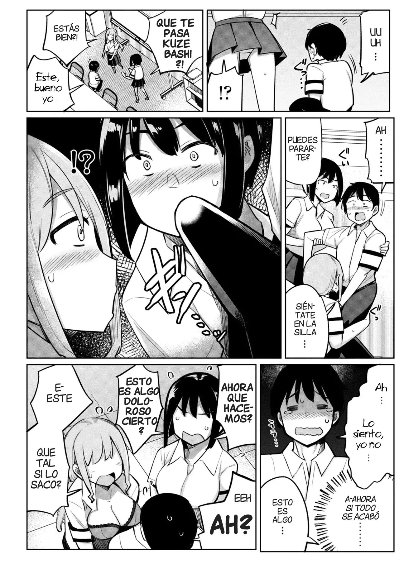 Kouhai Amayakashi Harem in Fuuki Iinkai | Un Kouhai mimado por un Haren en el Comite de la Moral Publica page 12 full