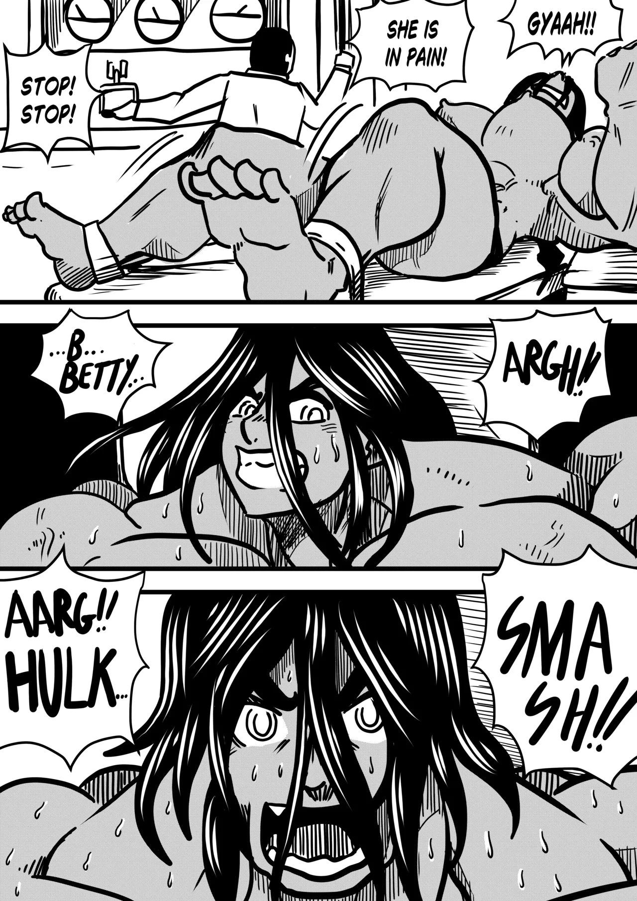 Betty Hulk AU: The Origin Of Betty Hulk page 10 full