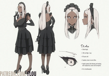 [Flou-art] Stella (OC) cover