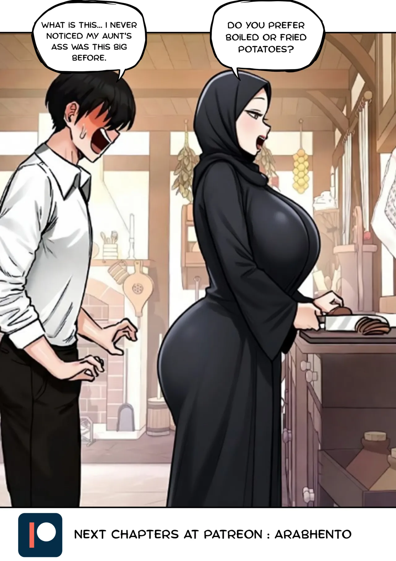 ArabHento - Chapter 1 : Affair with my hijab aunt page 3 full