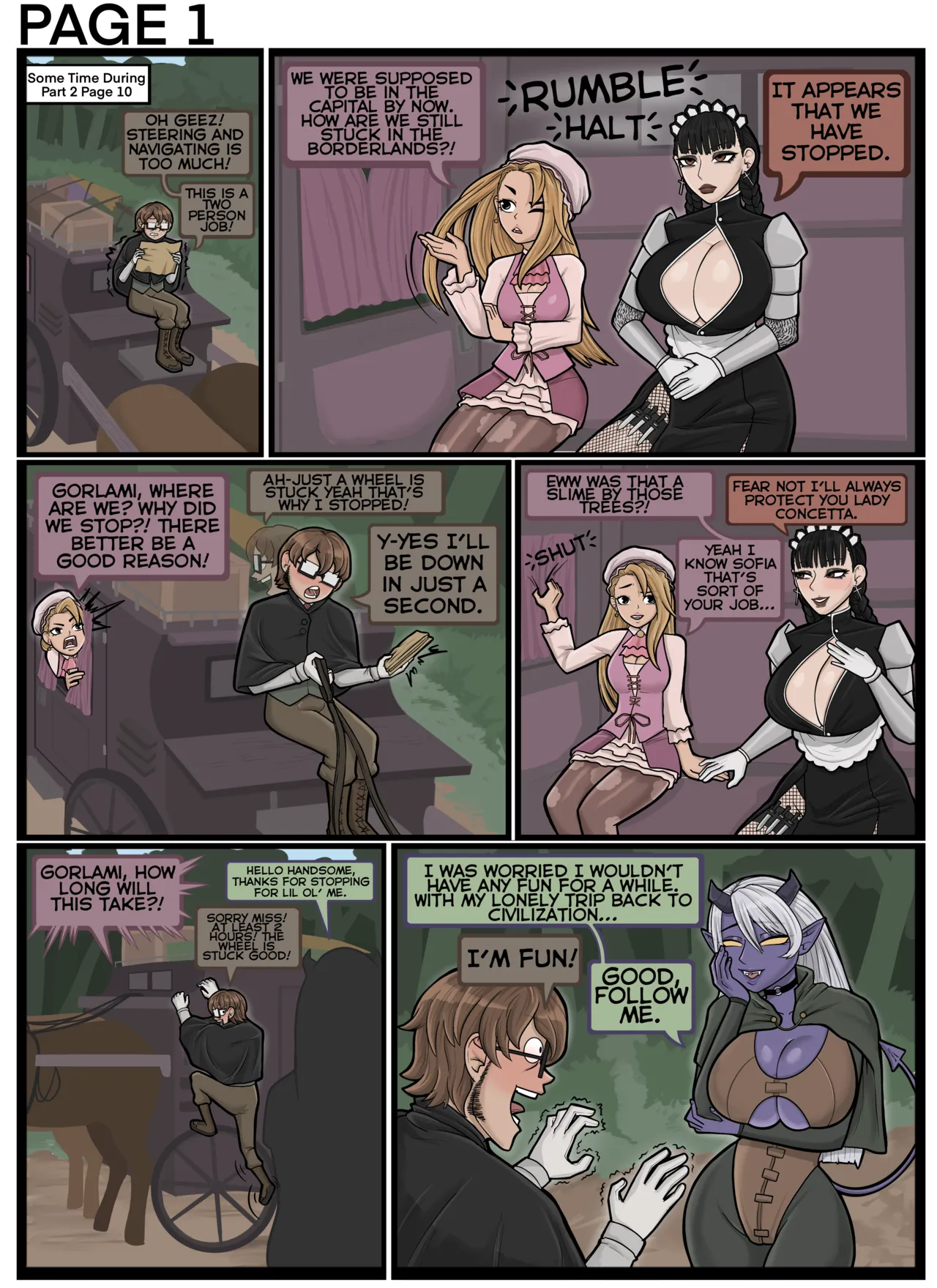 Reincarnated as a Mimic! Fan DLC 1 and 2 page 1 full