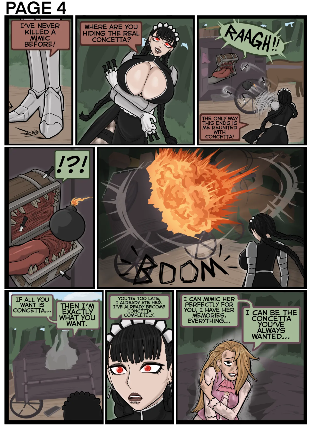 Reincarnated as a Mimic! Fan DLC 1 and 2 page 4 full