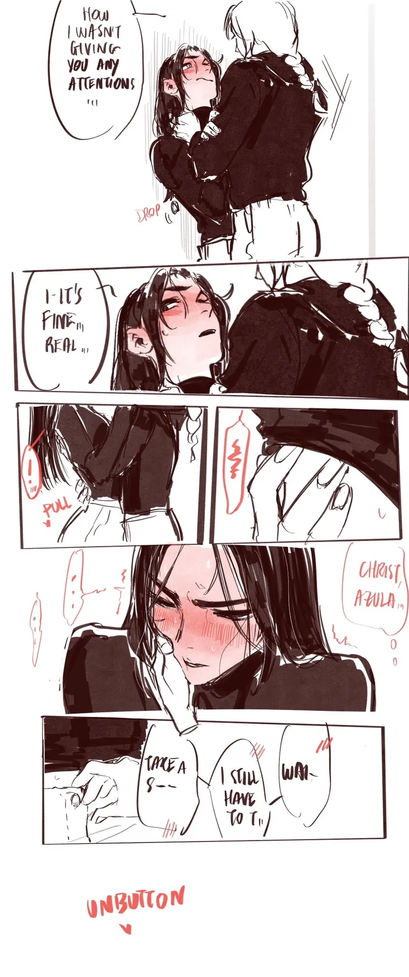 Azula X Ty-Lee College AU page 4 full