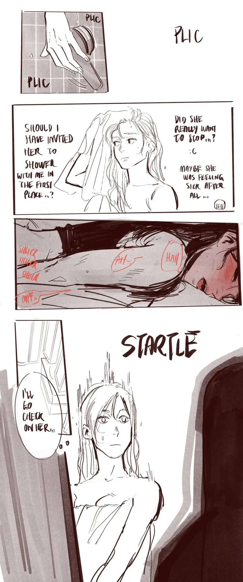 Azula X Ty-Lee College AU page 9 full
