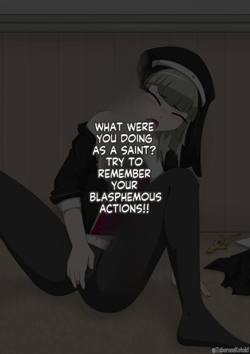 Nun transforms into a beast and falls into darkness page 12 full