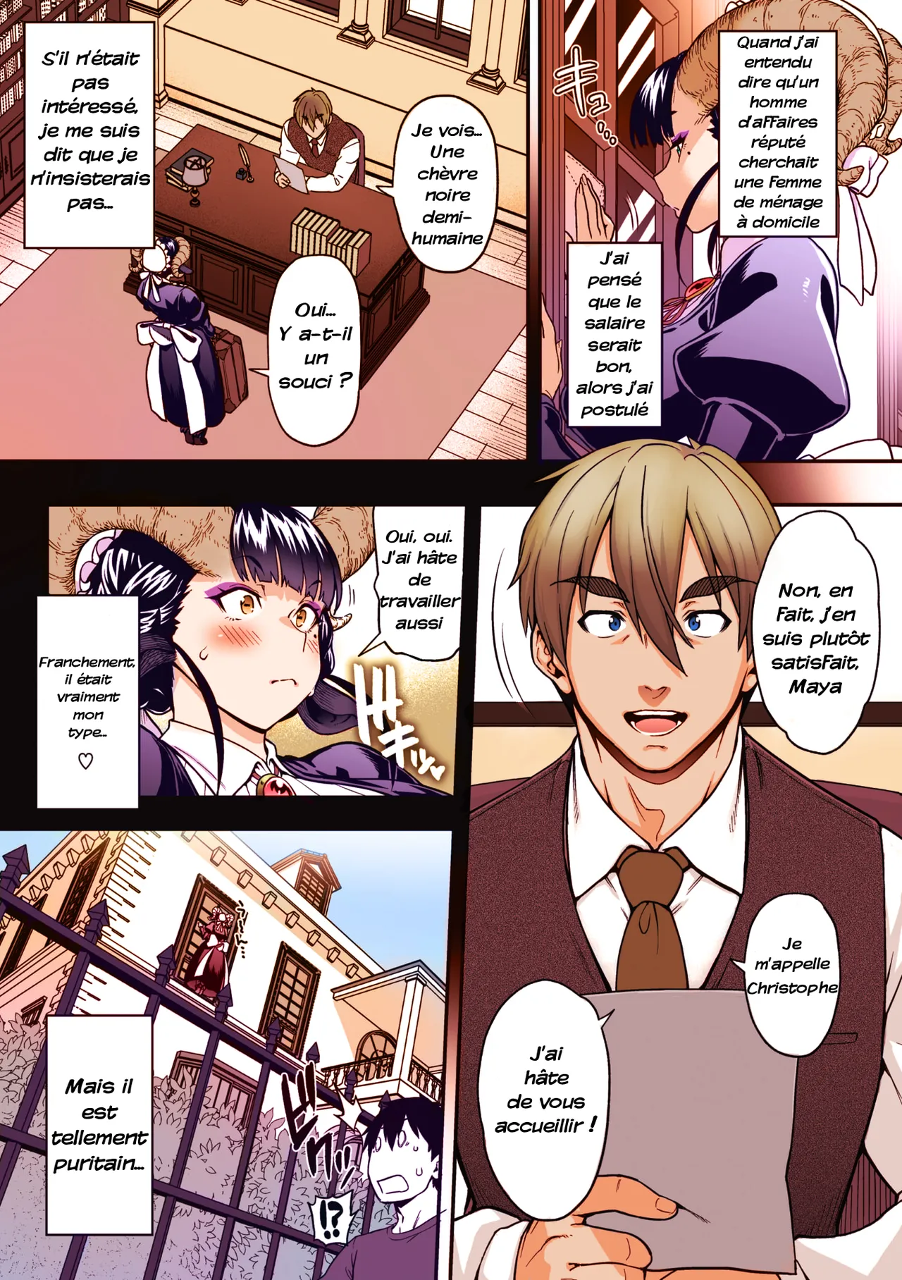 Koisuru Kuroyagi | Une chèvre noire rasée avec amour page 4 full