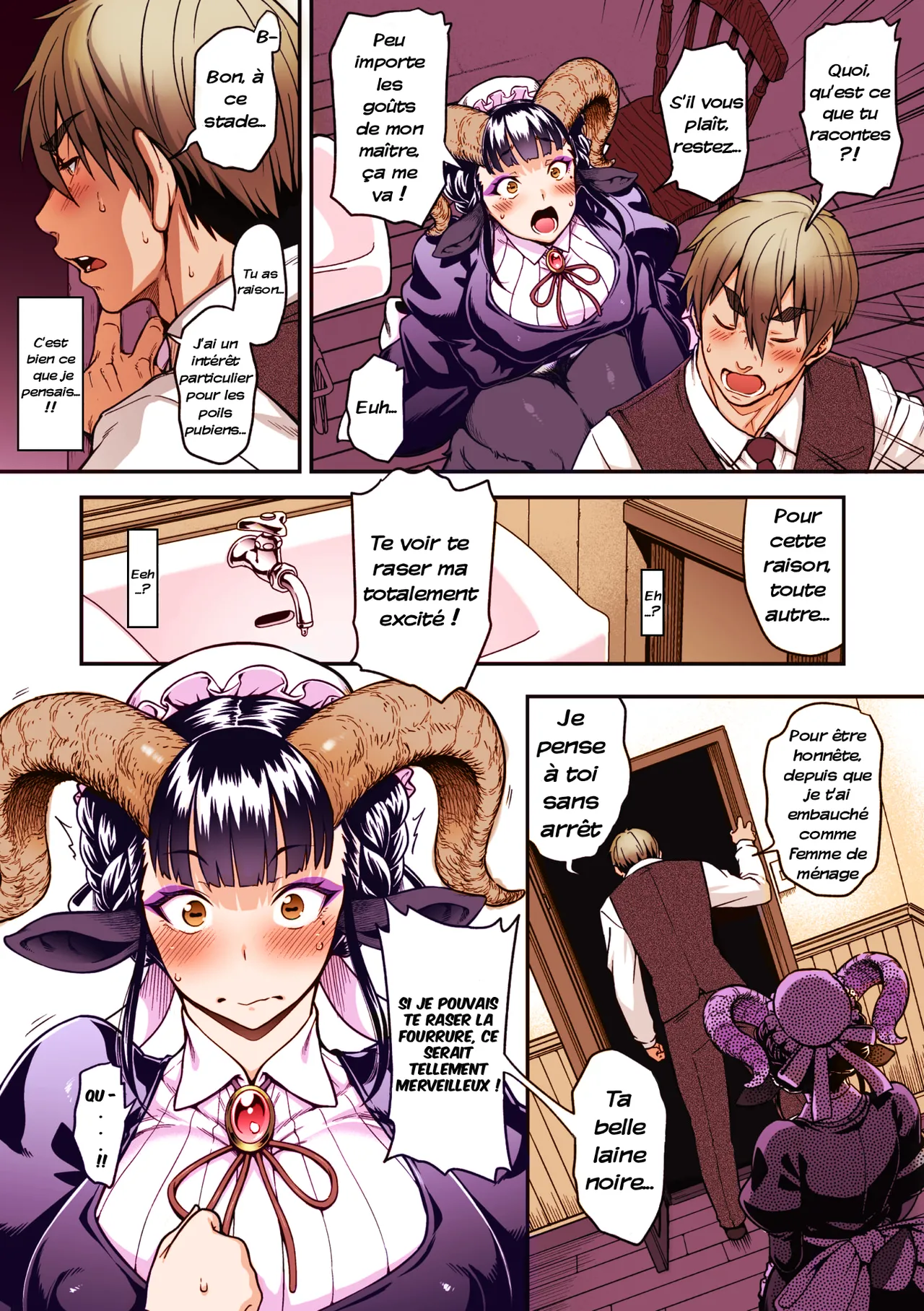 Koisuru Kuroyagi | Une chèvre noire rasée avec amour page 9 full