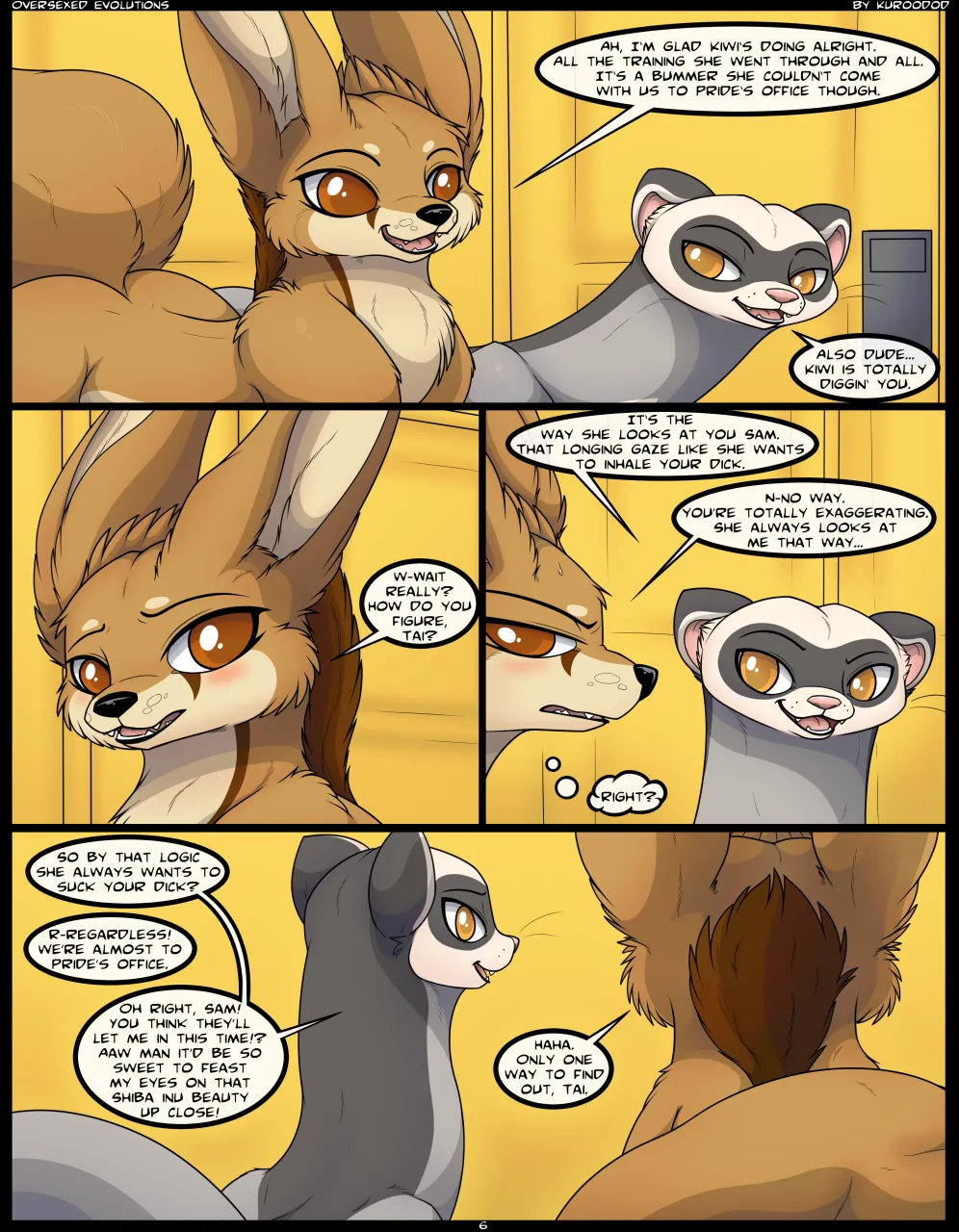 Oversexed Evolutions page 6 full
