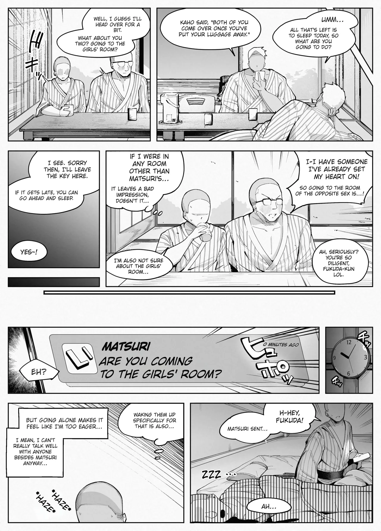 Wakuwaku! Eromanko Gasshuku!! | Yay! Eropussy Training Camp!! page 9 full