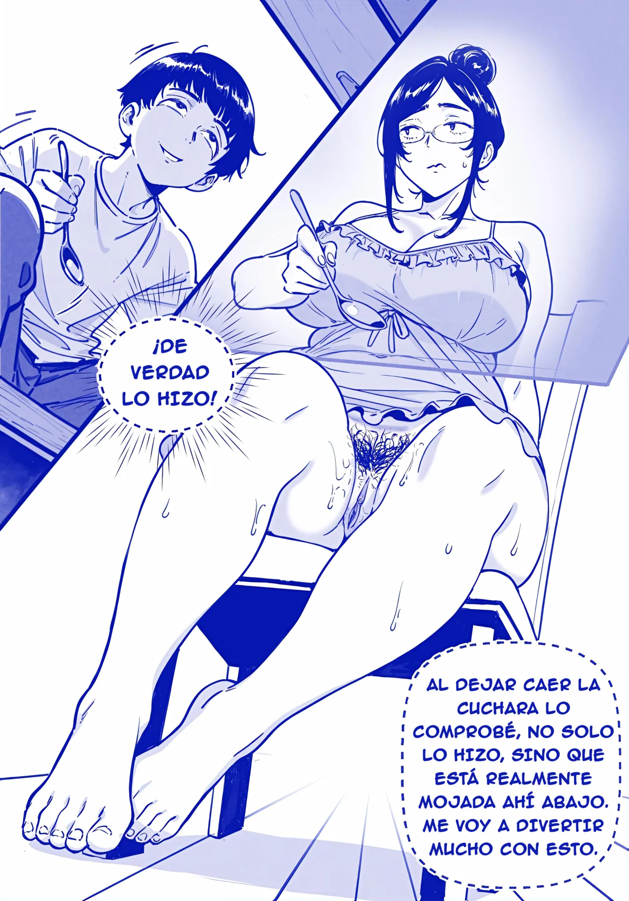 Mi amiga sexual en línea es mi mamá. My Online Sex-Friend Is My Mama page 9 full