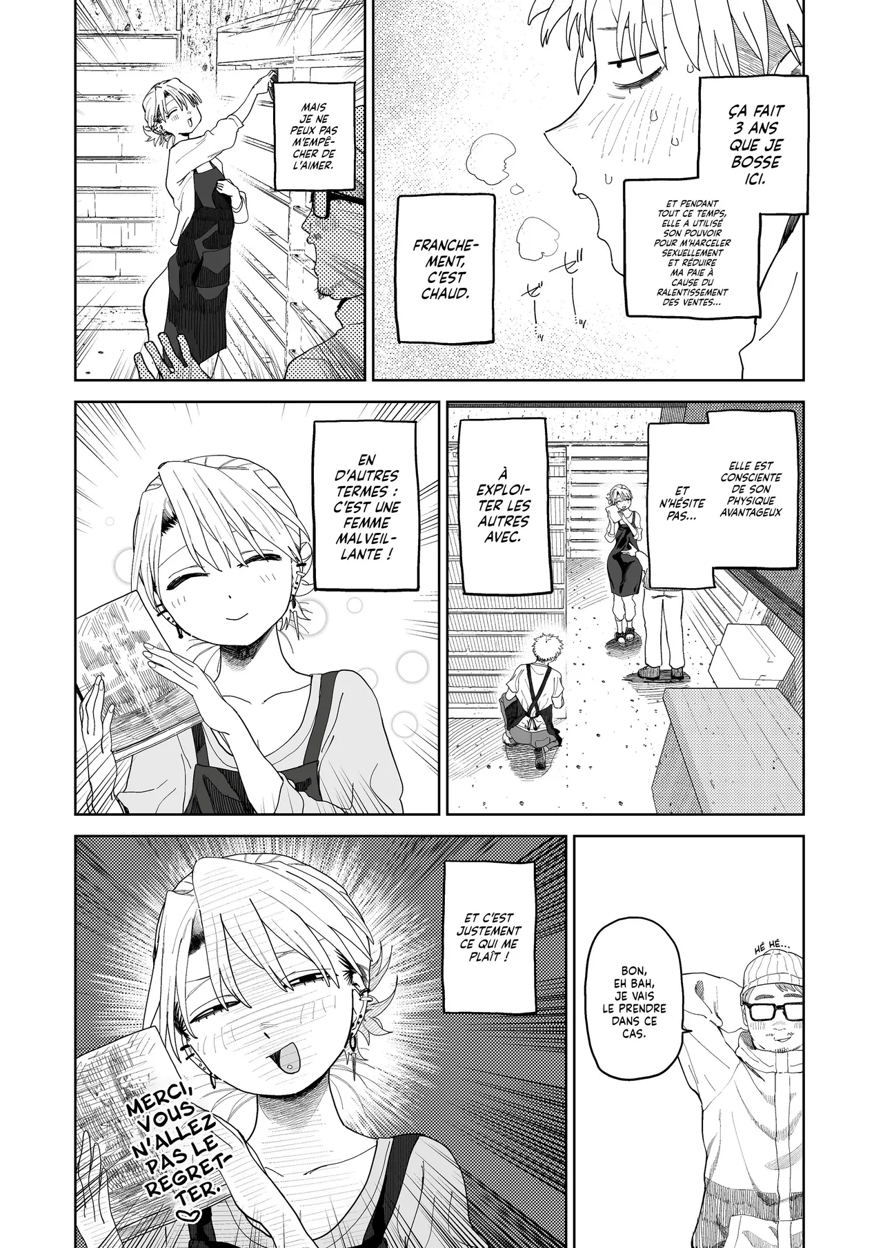 Dekaketsu PowerHara Tenchou ni Shiboraretai! | Je veux sortir avec ma Patronne toxique à gros Fessier ! page 12 full