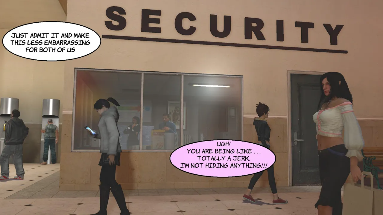 The Shoplifter page 1 full