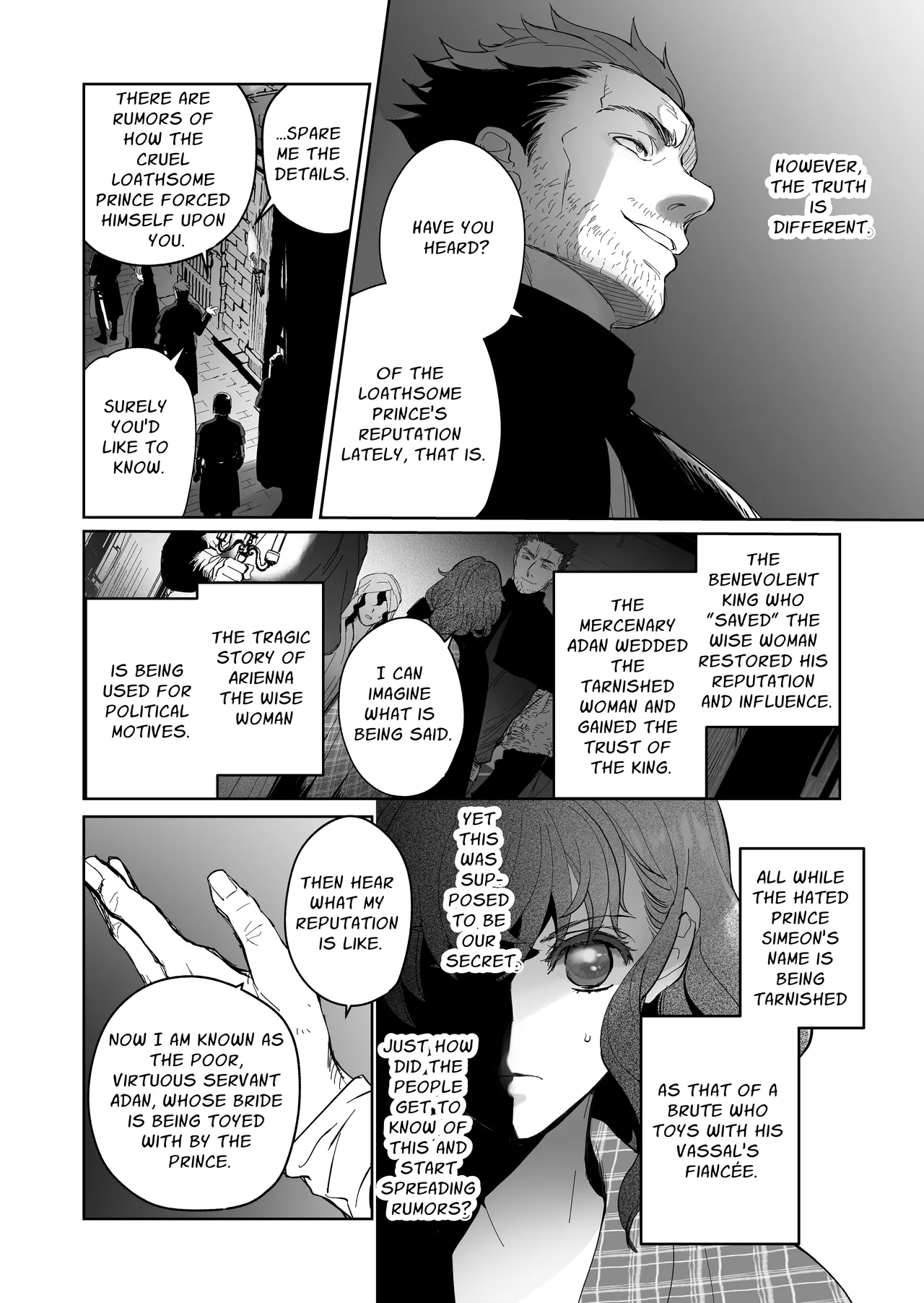 Shikei Senkoku Sareta Kenjo ga Kiraware Ouji ni Dekiai Sarete, Shiawase ni Naru made no Monogatari Kouhen | The Condemned Wise Woman and The Loathsome Prince Who Adores Her 3 page 12 full