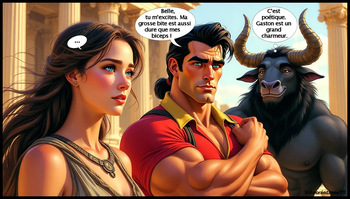 Theme: Minotaur – Part 7 – Disney – Artist: Nikocreations FR – [AI Generated] – [FRENCH] cover
