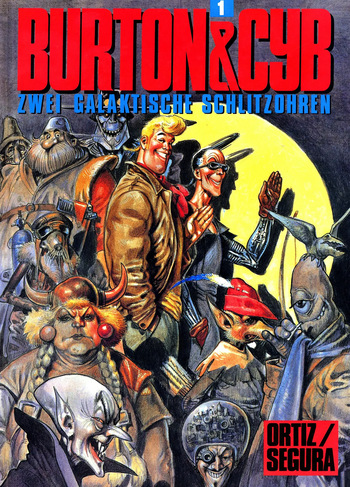 [José Ortiz & Antonio Segura] Burton und Cyb #01 (German) cover