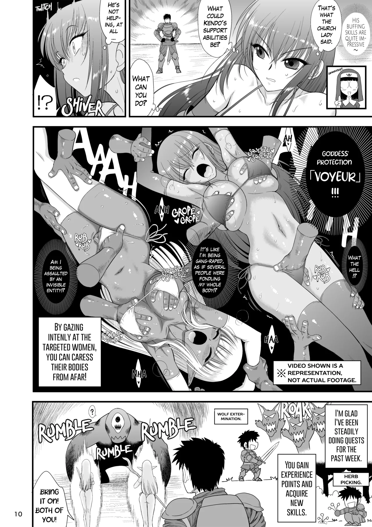Mami no Meikyuu 2 Leskko Boukensha Hen - Mamidara's Dungeon 2 Lesbian adventurers episode page 10 full