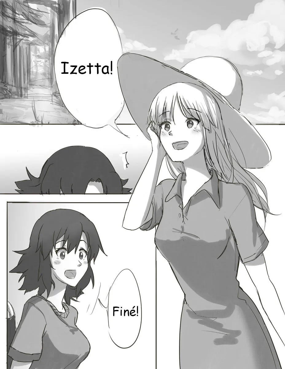 Finé and Izetta's 3-Day Holiday - Kudamonoichizu - MuziYuri page 3 full