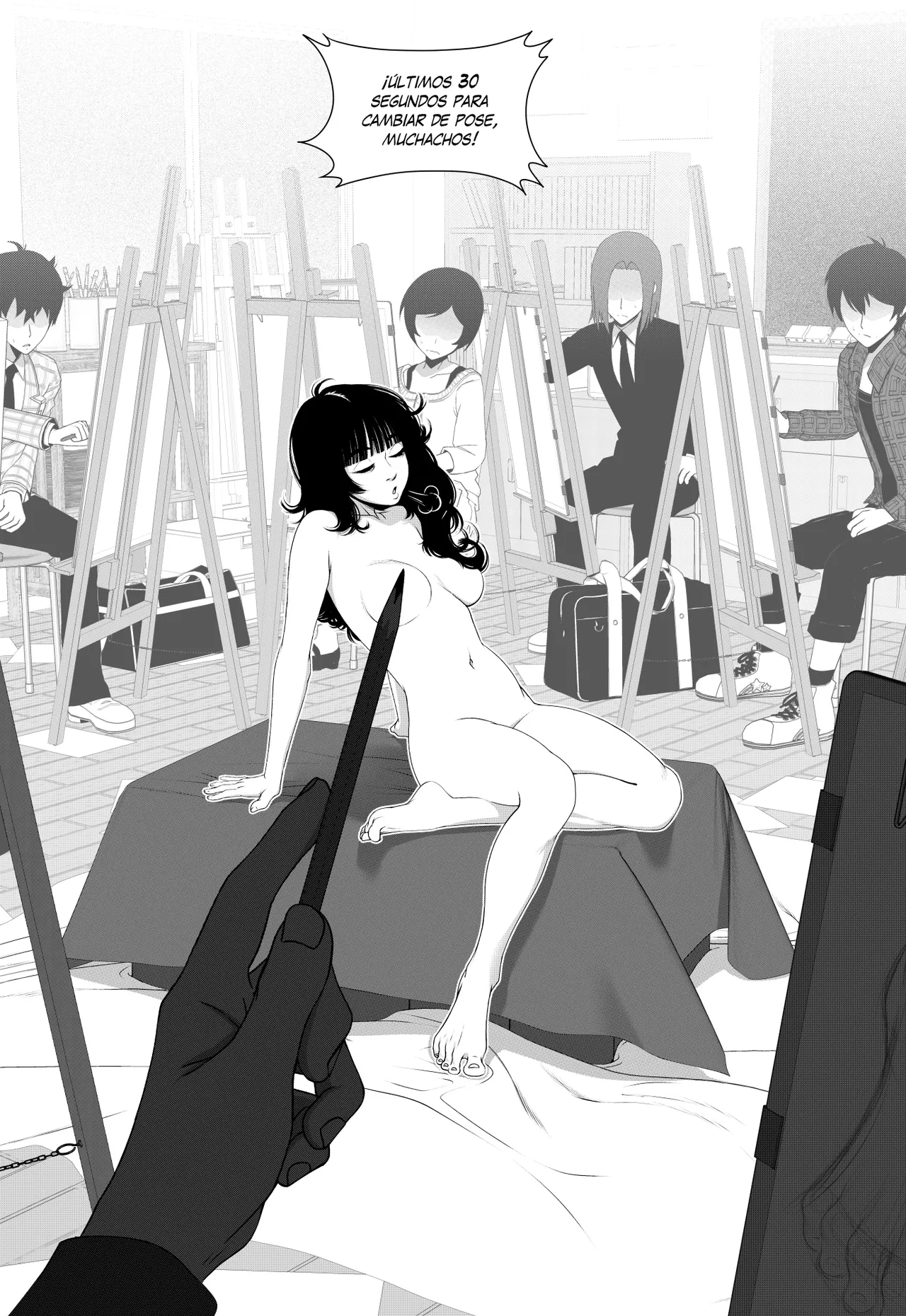 Sentenced to Nudity | Condenada a la desnudez page 9 full