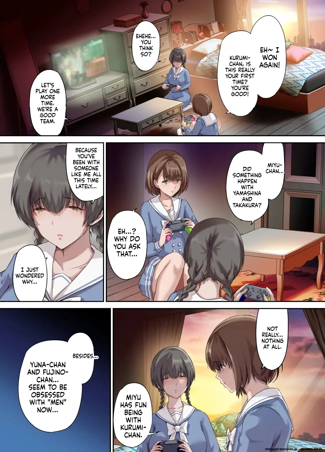 Daddy's Bedroom is a Hangout For His Daughter's Friends 2: New Friends page 2 full