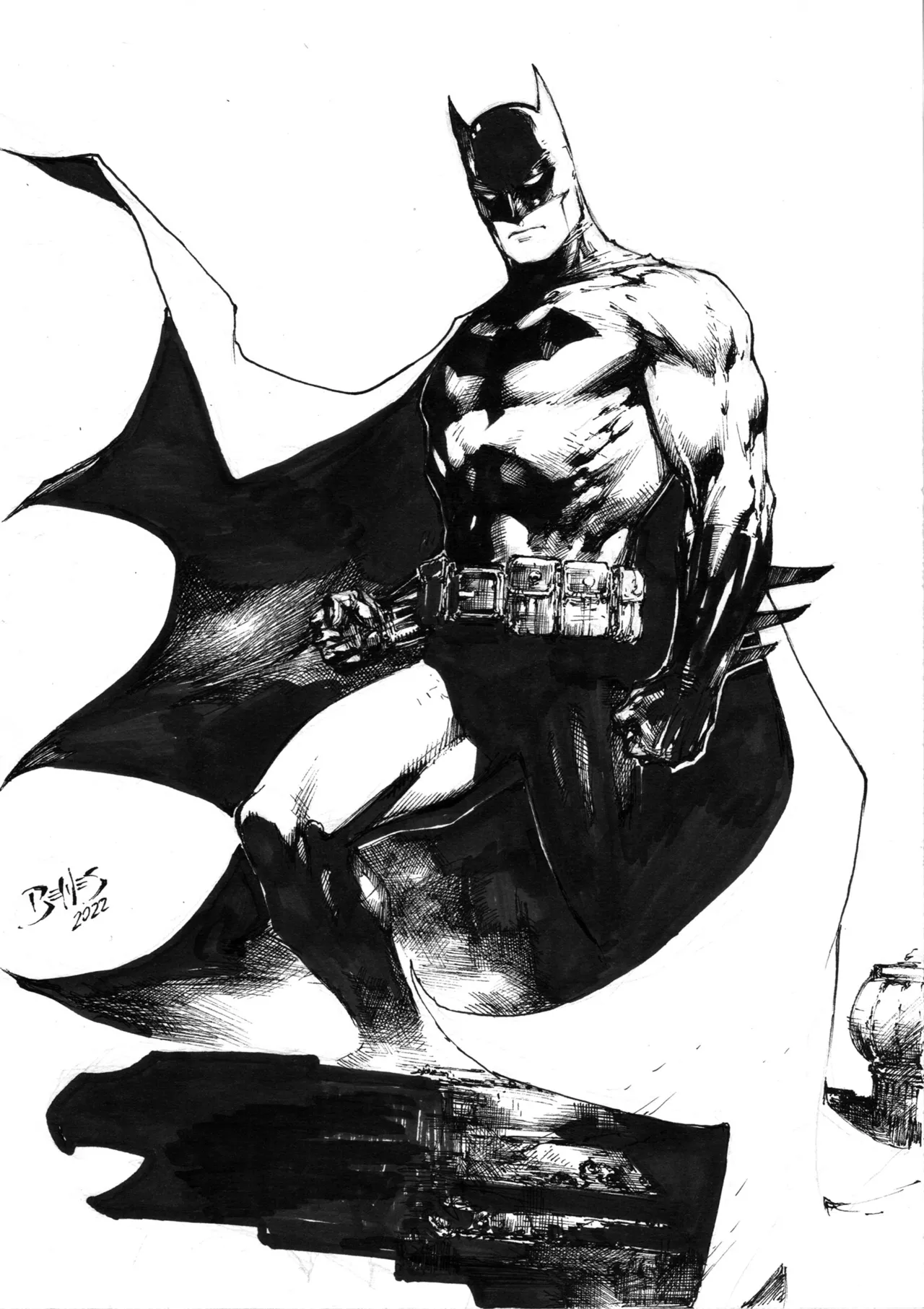 Ed Benes Original Art page 12 full