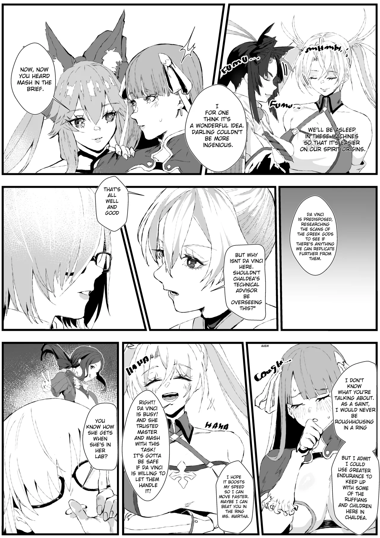 Sexual Experiment Chaldea: Corruption Klironomia page 7 full