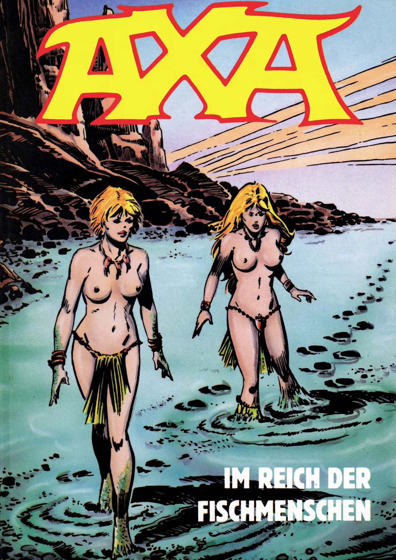 Axa #02 : Im Reich der Fischmenschen page 1 full