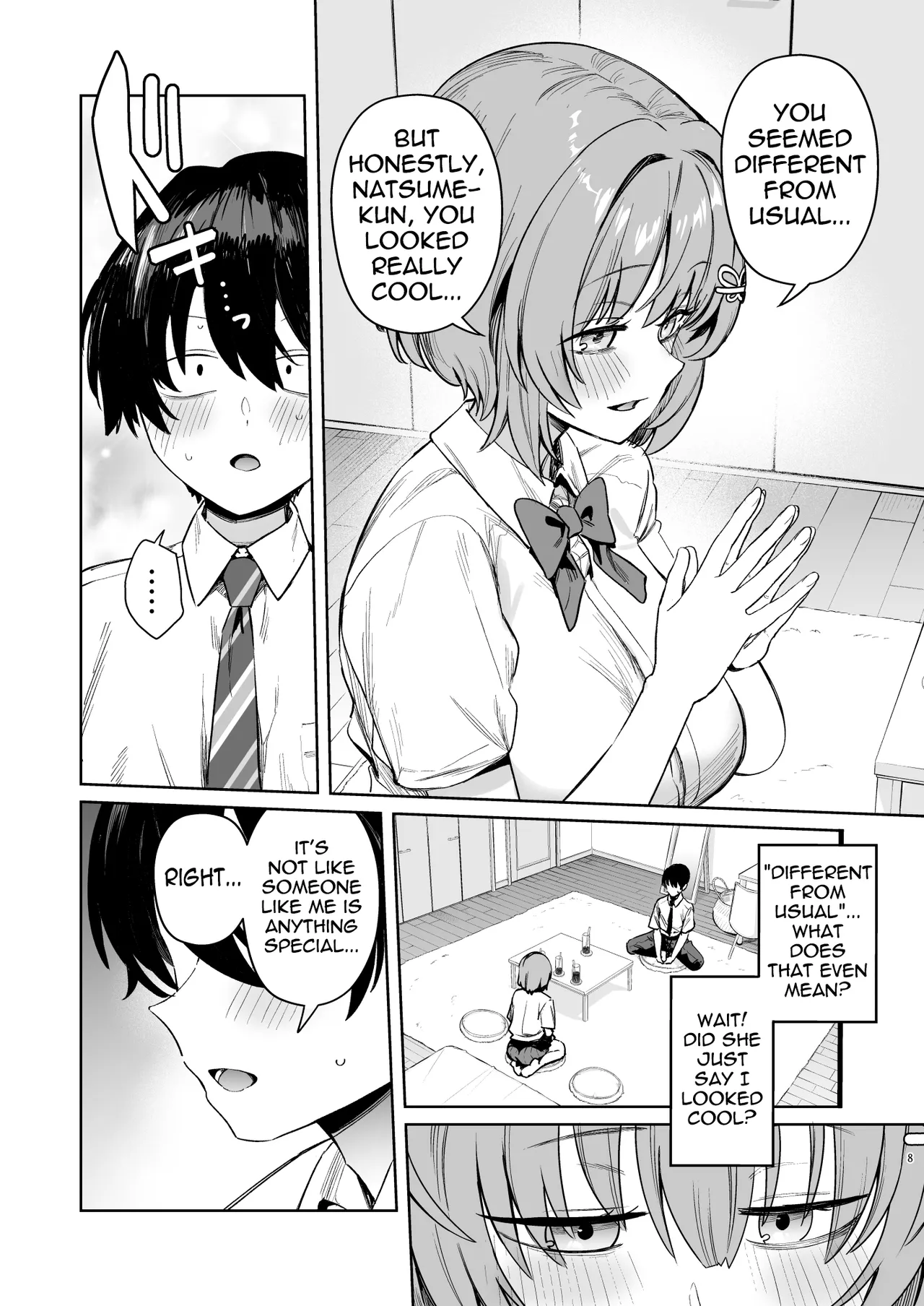 Class de Kakure Ninki no Hirose-san ga Guigui kuru! | Hirose-san, the class's secret crush, is making a bold move! page 11 full