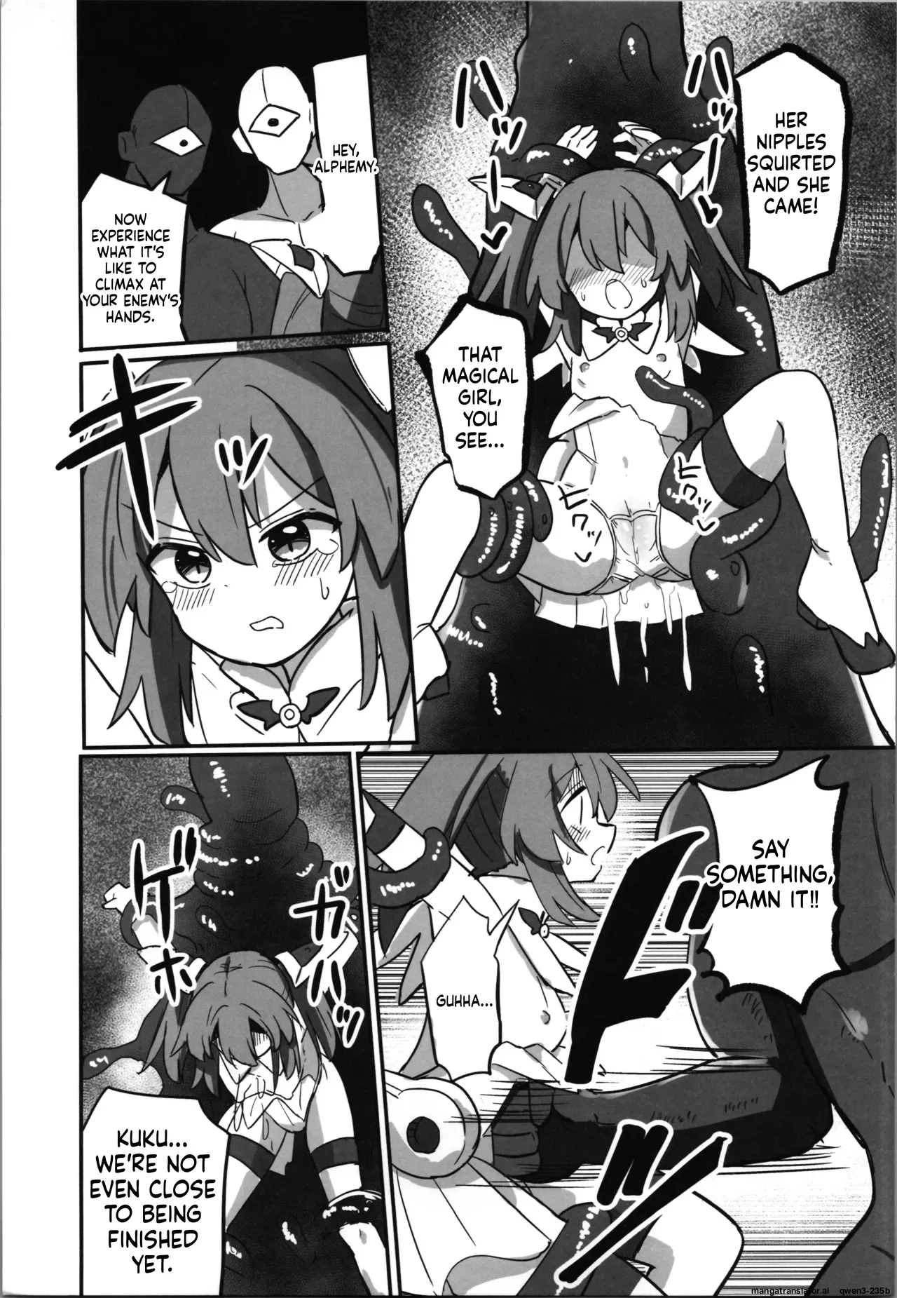 TS Mahou Shoujo, Shokushu ni Ochiru page 8 full