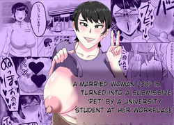Beit Saki no Daigakusei ni Mesu Ochi Saserareru Hitozuma  - A 36-Year-Old Married Woman Turned into a Submissive Female by the College Student Next Door