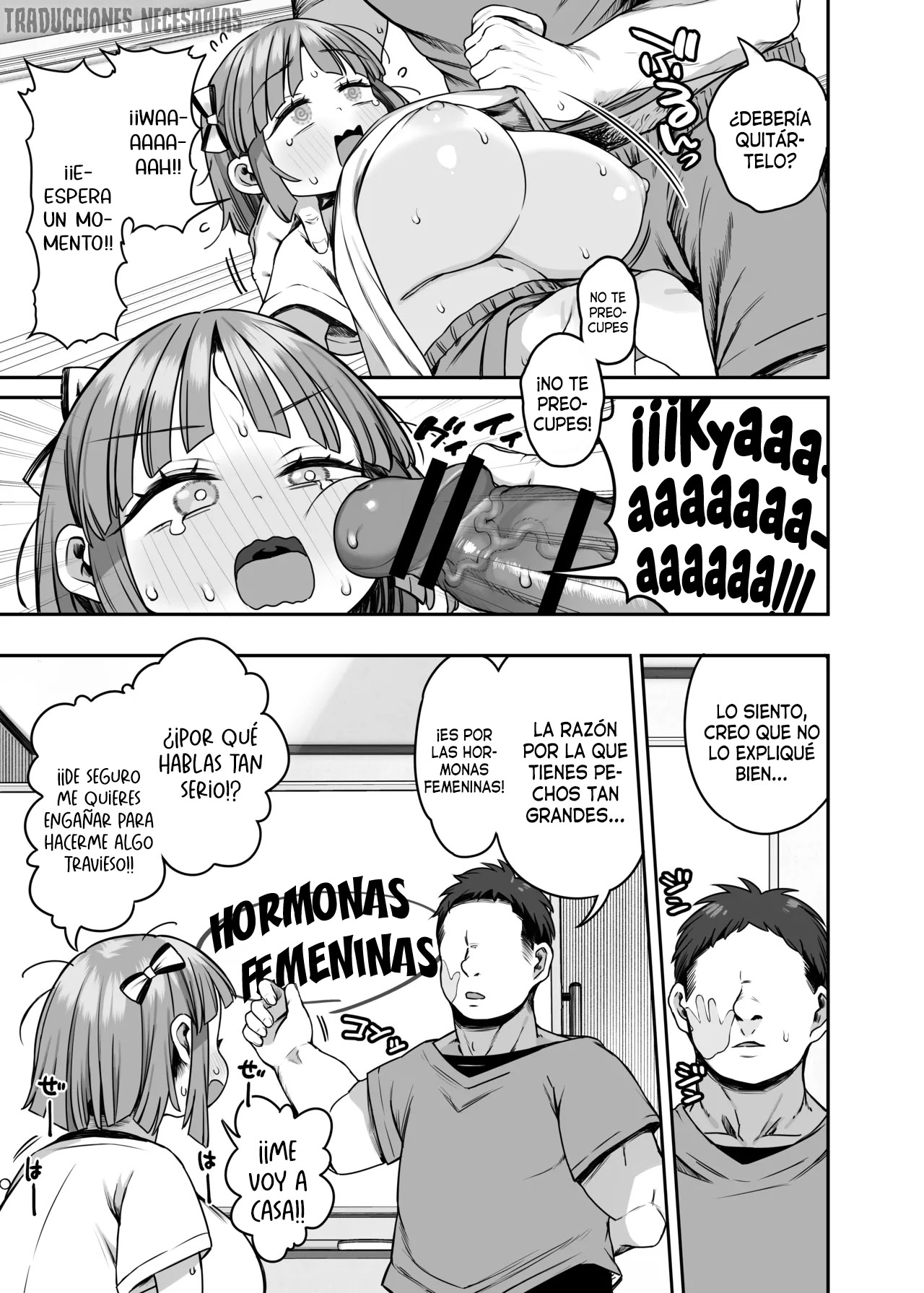 Dekasugi!? Bakunyuu Shougakusei Aoi-chan | ¿¡Demasiado grandes!? Aoi-chan, la niña de primaria de grandes pechos page 11 full