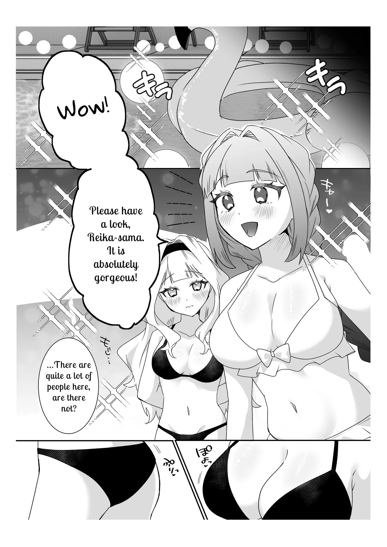 Saimin Ojou-sama ~Yuri Couple wo Osou Otoko-tachi no Yokubou~ | Mindless Maidens ~A Lesbian Couple Assailed By Male Desire~ page 10 full