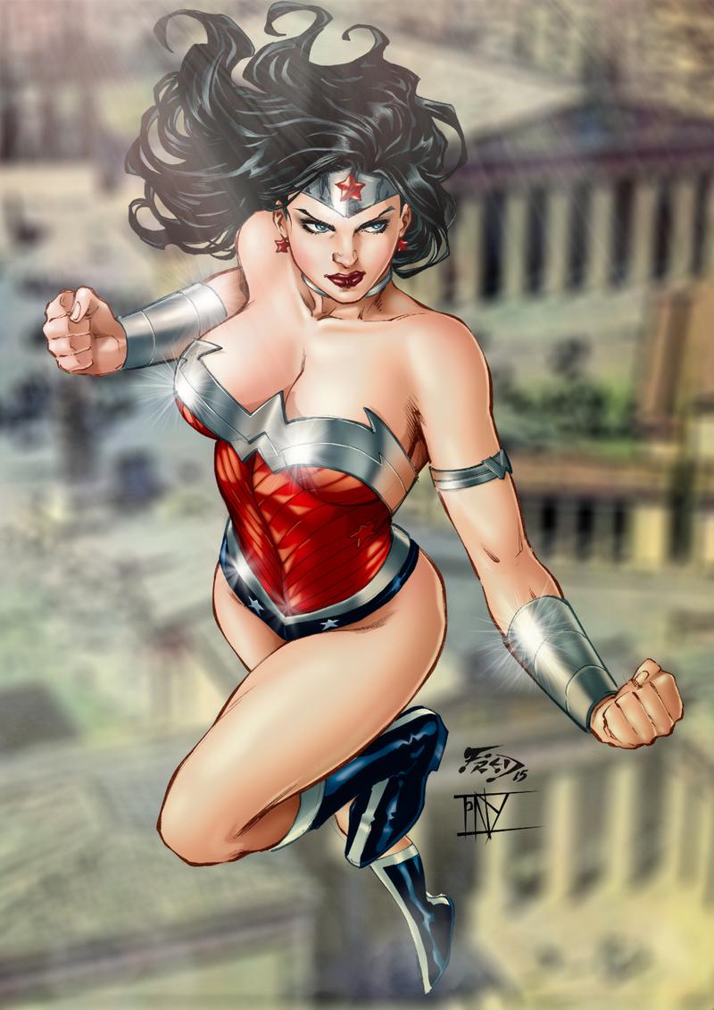 Wonder Woman and others by Fred Benes page 3 full