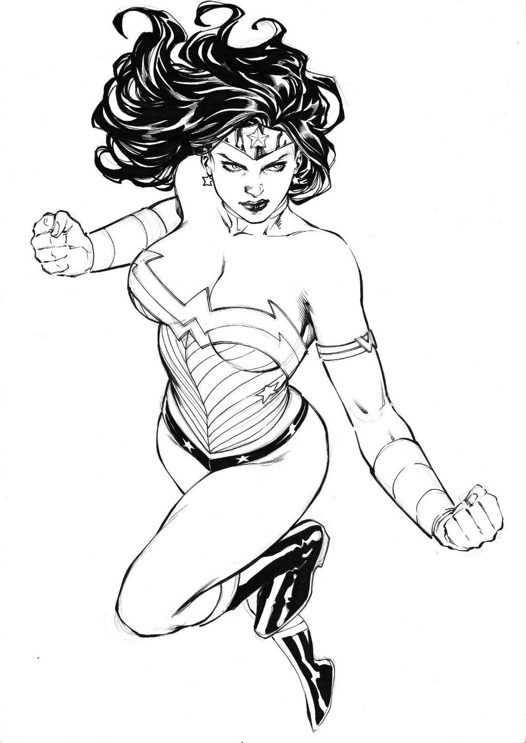 Wonder Woman and others by Fred Benes page 4 full