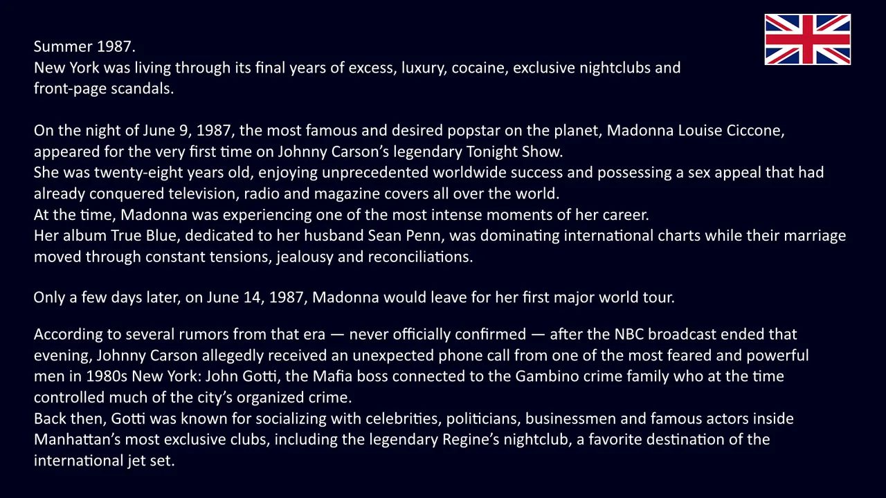 THE REGINE’S TAPE - Madonna, Gotti & The Secret Night page 2 full
