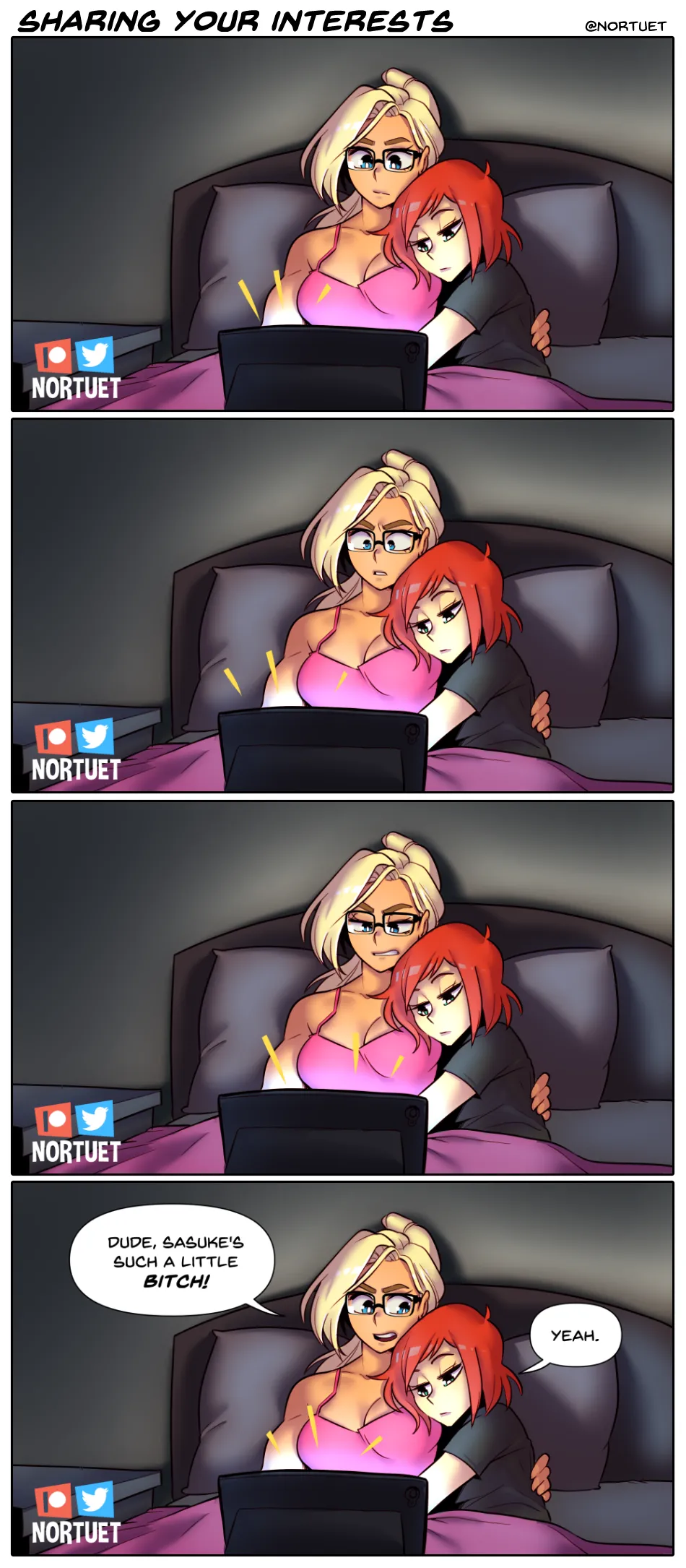 Nortverse: Tara & Beverly - 4koma page 3 full