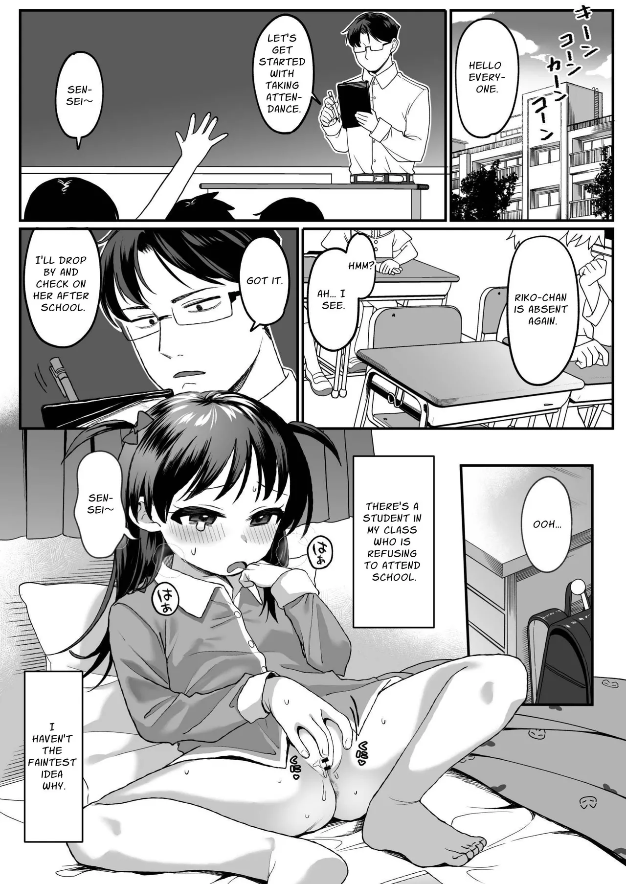 Sensei ga Suki sugite Futoukou na Shoujo ni wa Oshioki o. | The Punishment For Truancy. page 3 full