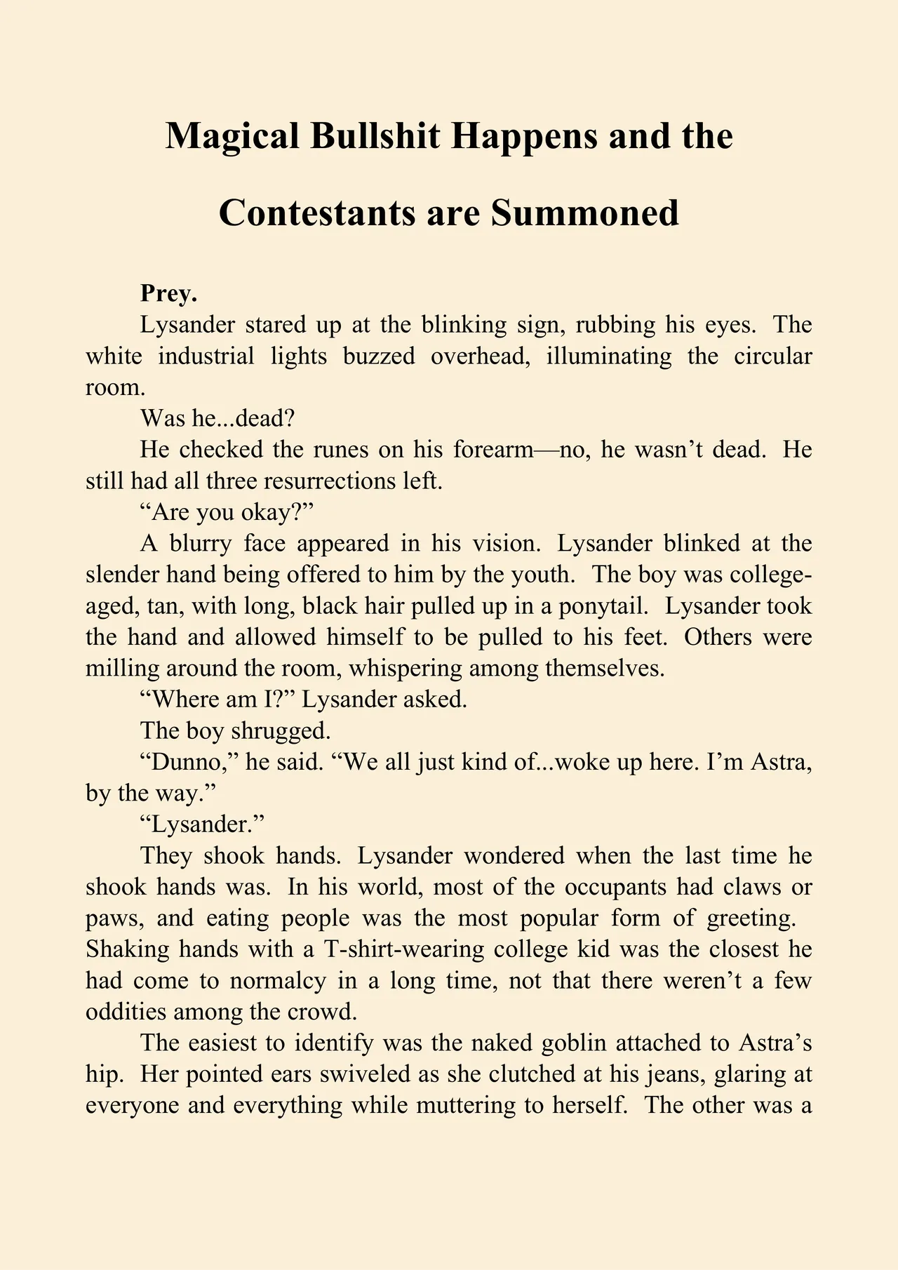 Back Down the Snake Throat page 8 full