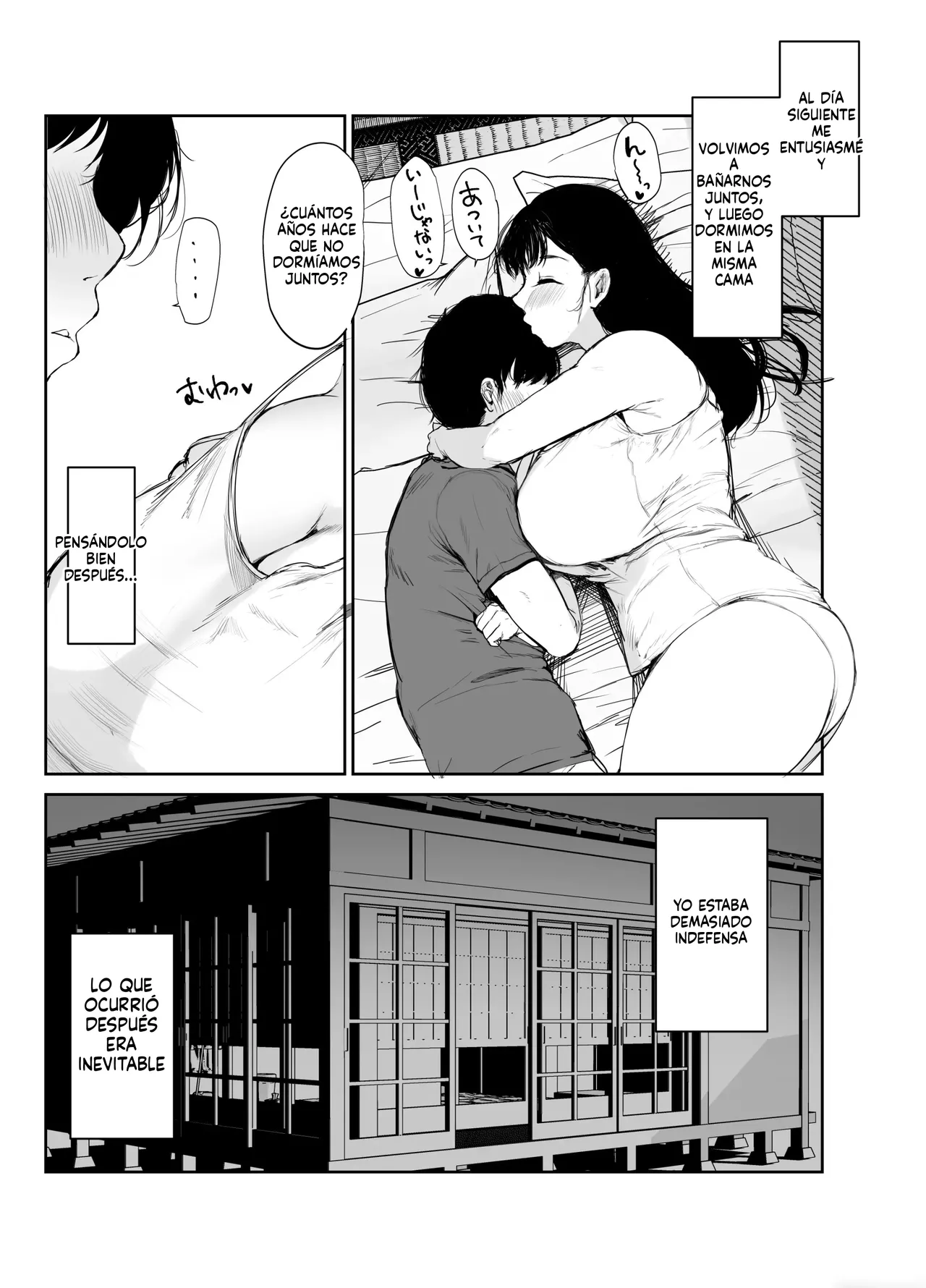 Okaasan ni wa Kore Gurai Shika Dekinaikara | Para mamá, la única opción que queda es el incesto page 11 full